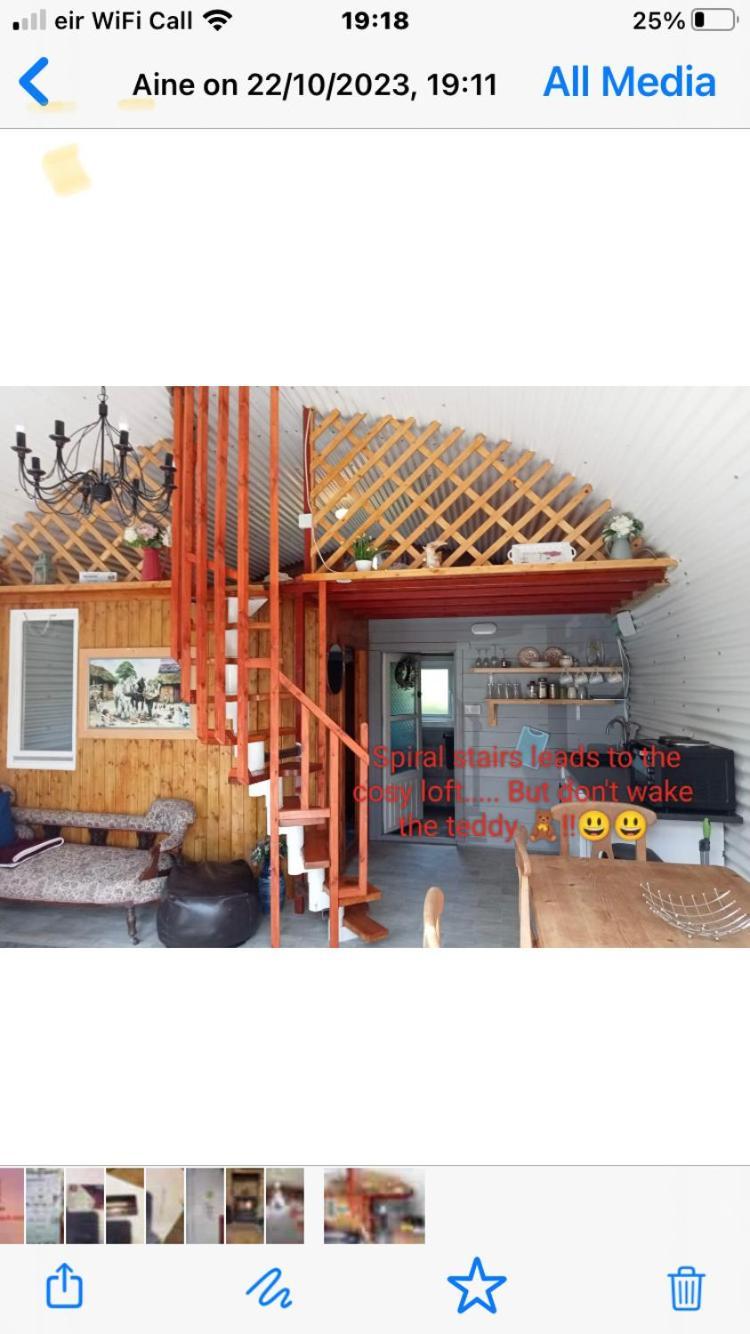 Sallys Cabin Kilcolgan Exterior foto